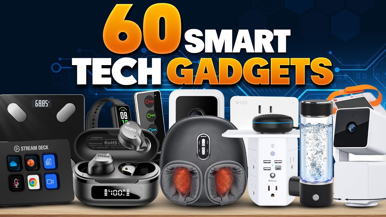 60 Smart Tech Gadgets on Amazon That Will Change Your Life Forever