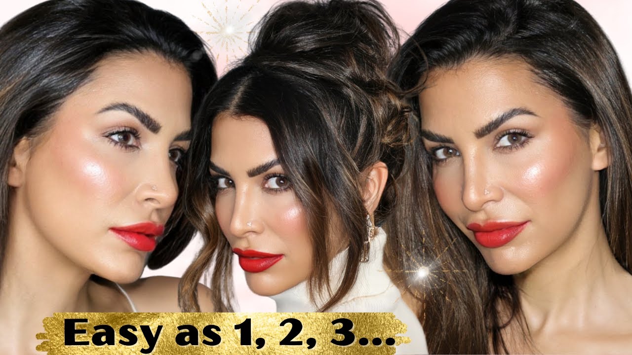The Minimalist Holiday Makeup Look of your Dreams!