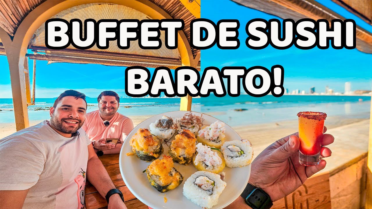 ✔️ ¡Descubre el buffet de sushi más económico en Mazatlán! 🍣