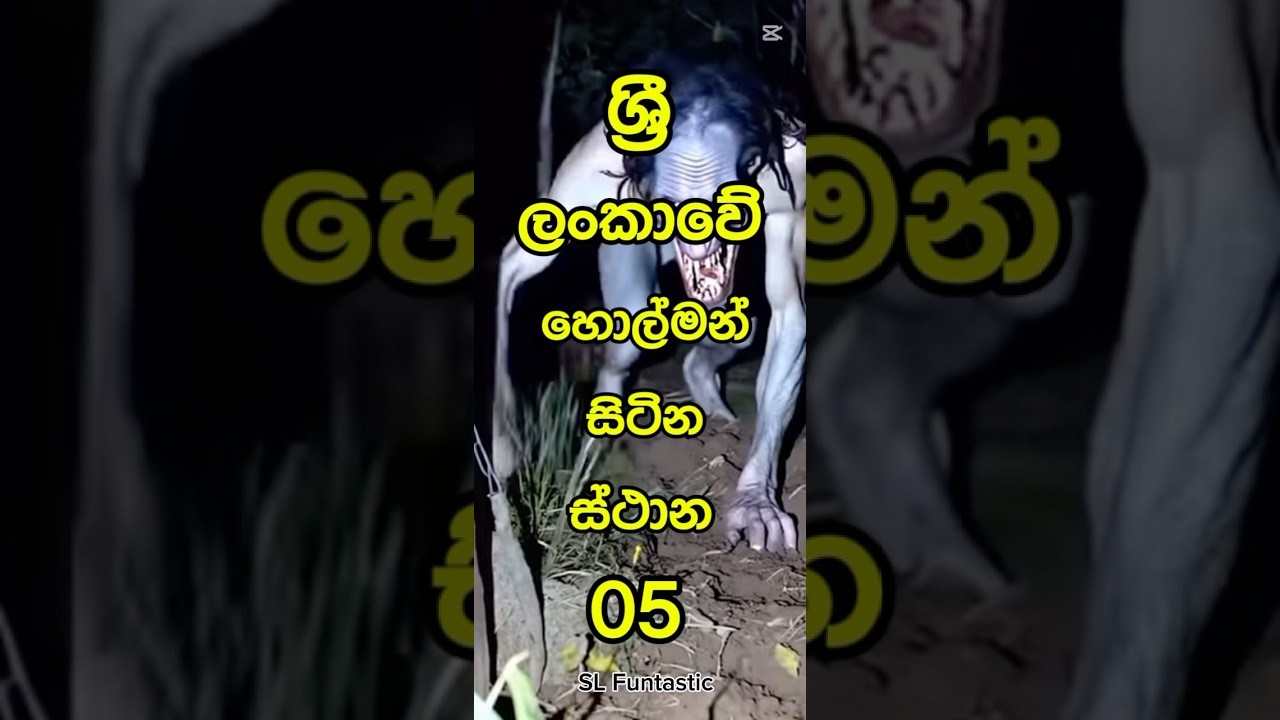 ලංකාවේ හොල්මන් ඉන්න ප්&zwj;රසිද්ද ස්ථාන 5💀the most popular gost plase in srilanka #top #gost #holman