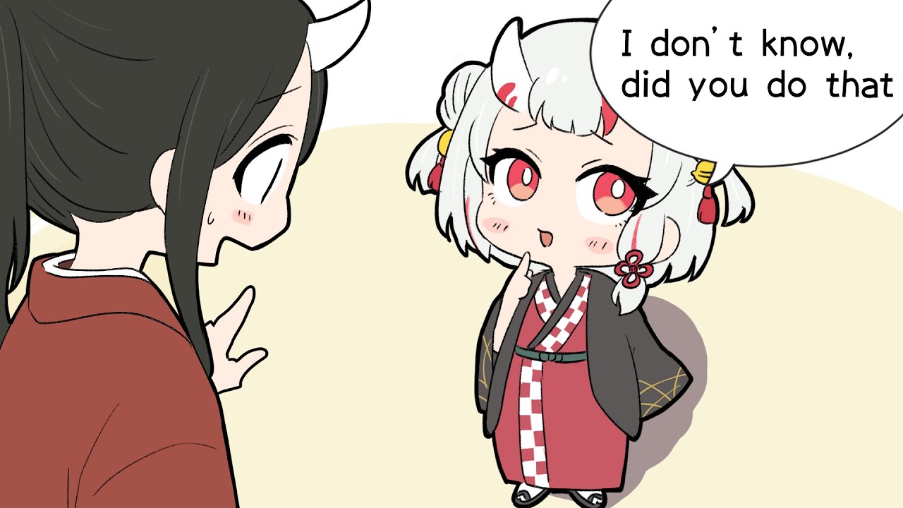 Ayame has been a poor listener since she was a kid 【Hololive Animated Clip /Eng sub】【Nakiri Ayame】