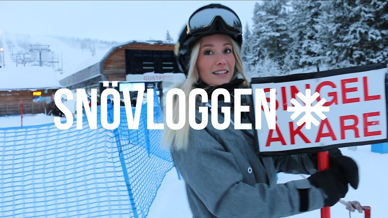 Ellen Bergström raggar i backen l SNÖVLOGG 09