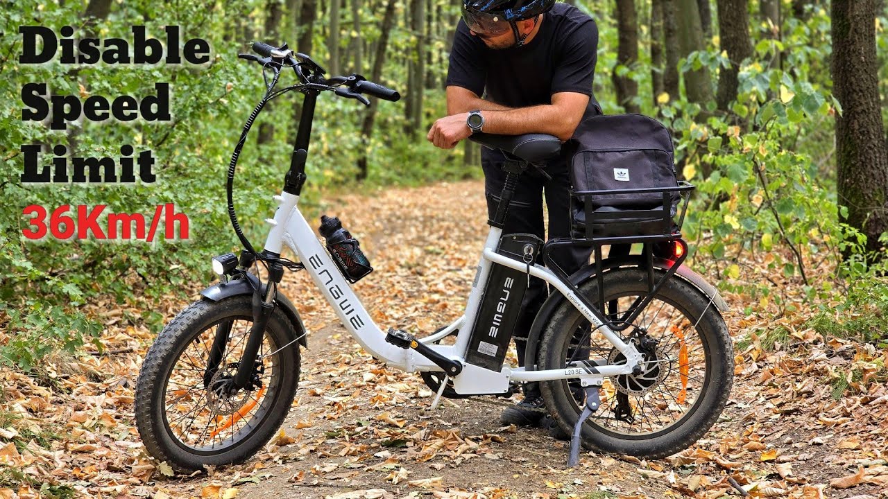 ENGWE L20 SE 250W Foldable Fat Bike Detailed Review and Disable Speed Limit