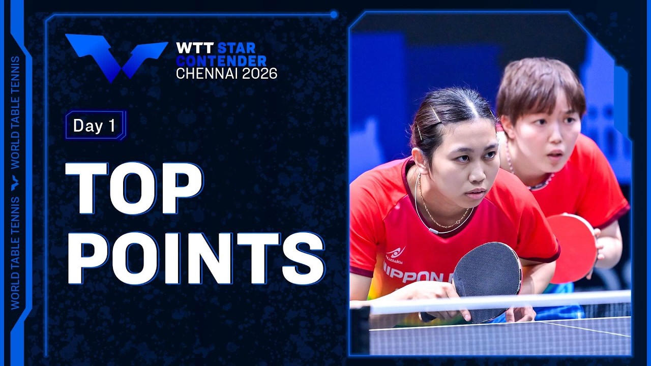 Top Points of Day 1 | #WTTChennai 2026