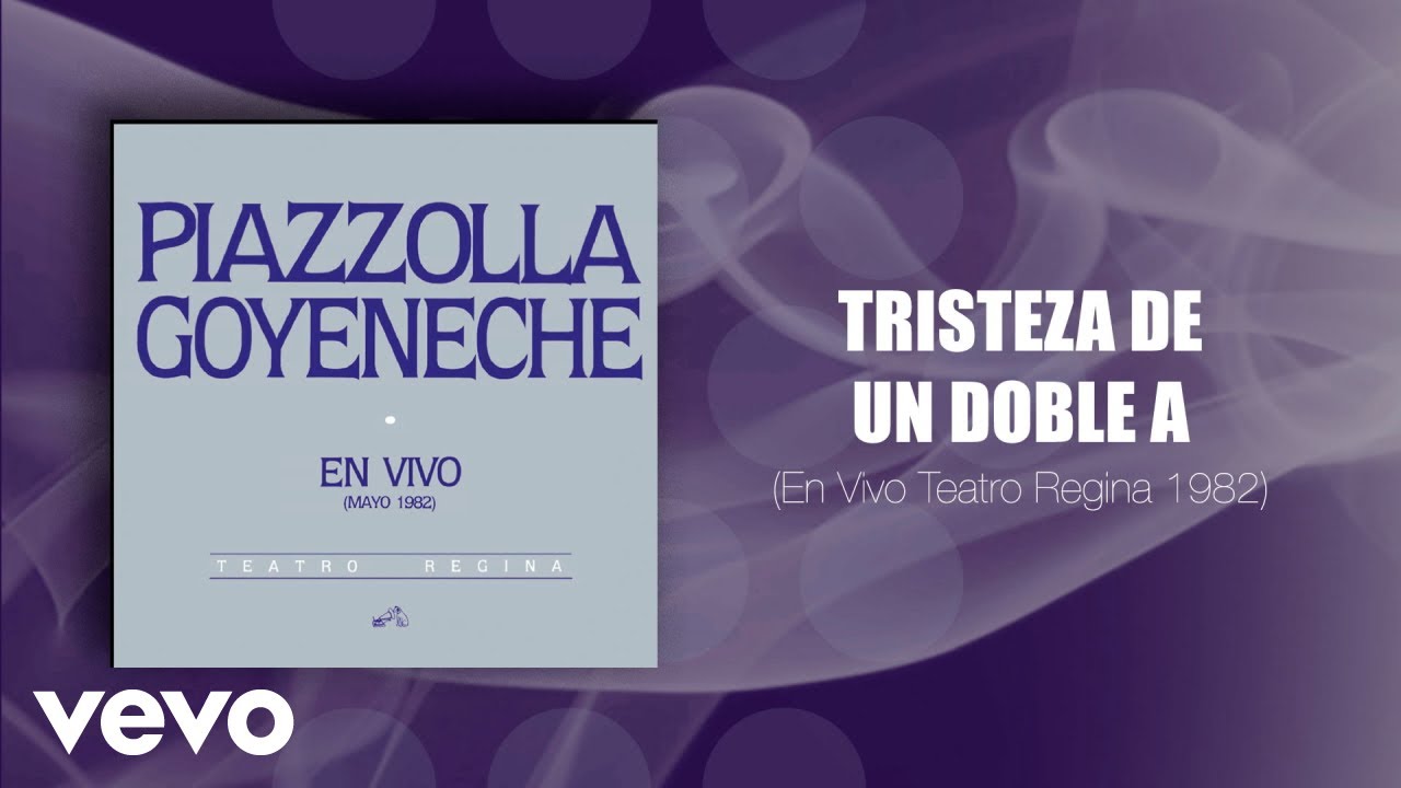 Tristeza de un Doble A (En Vivo Teatro Regina 1982) (Official Audio)