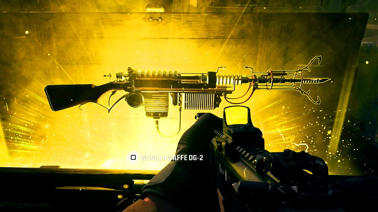Wunderwaffe DG-2 In Call of Duty Modern Warfare 3 Zombies