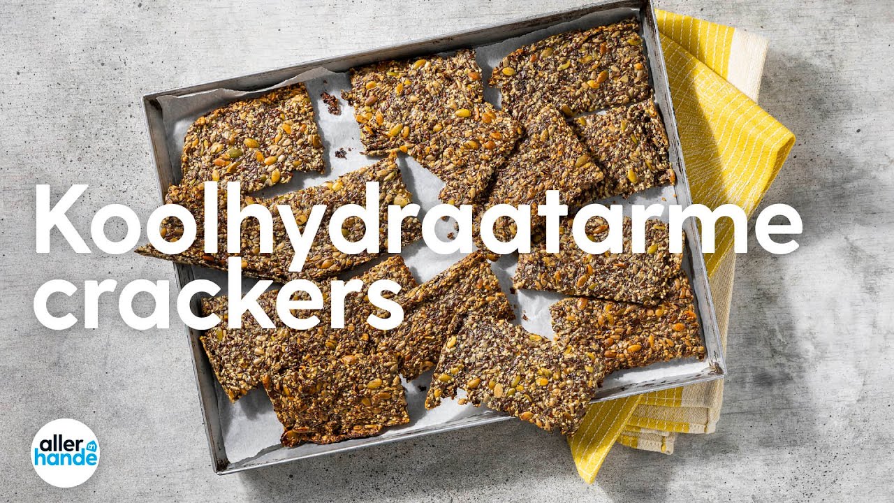 Koolhydraatarme crackers | Recept | Allerhande