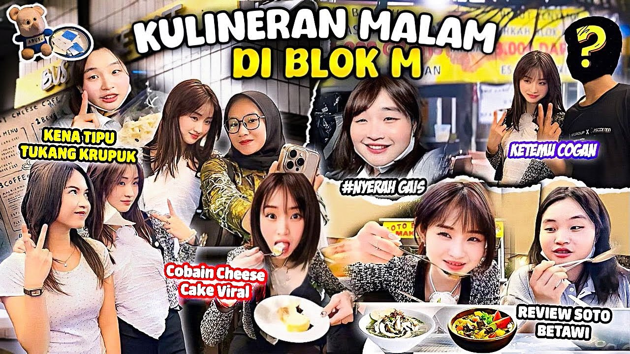 MAKANAN HIDDEN GEM DI BLOK M!! FULL BAYARIN ADEK Tapi Bikin dia kena mental Semaleman😜🥰