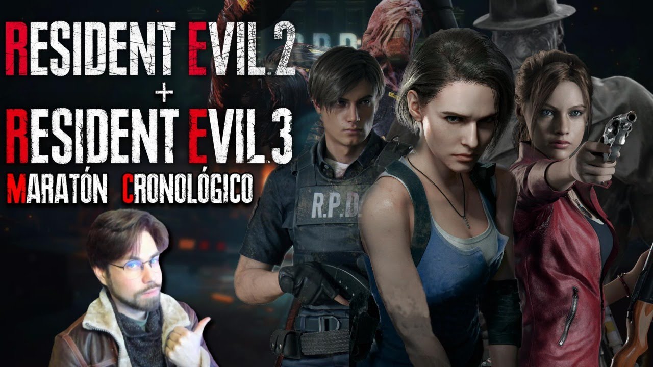 Maratón en Directo: Resident Evil 2 Remake + Resident Evil 3 Remake Intercalados Cronológicamente!