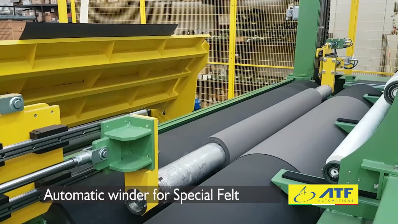 Automatic winder for felt