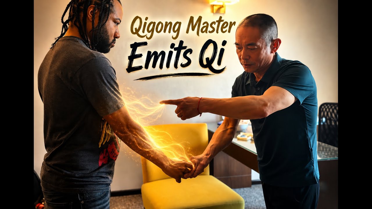 Qigong Master Emits Qi, Causing Involuntary Muscle Contractions