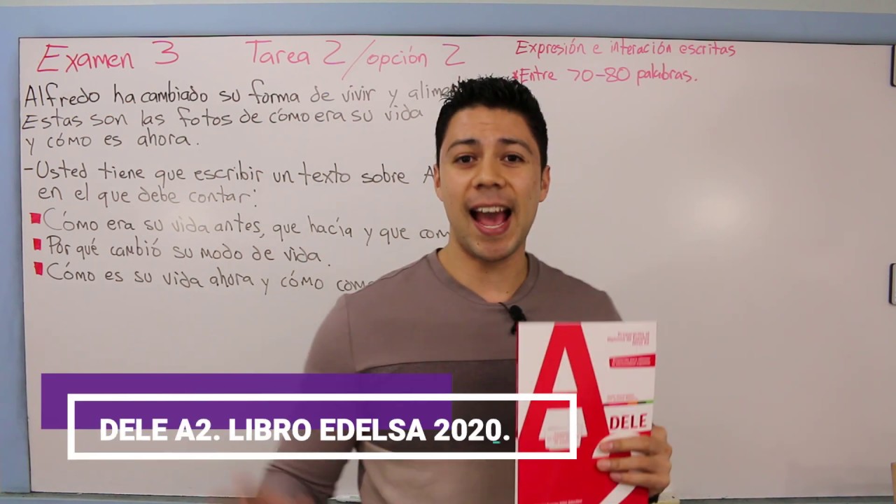 NUEVO DELE A2. PRUEBA ESCRITA. Opción 2.