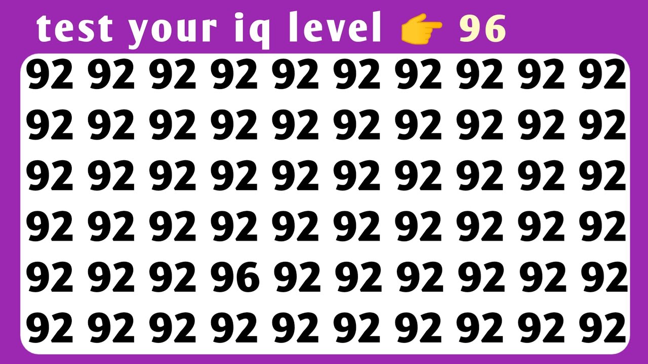 2️⃣ Find the Odd Number Challenge 😲 | 99% People Fail!