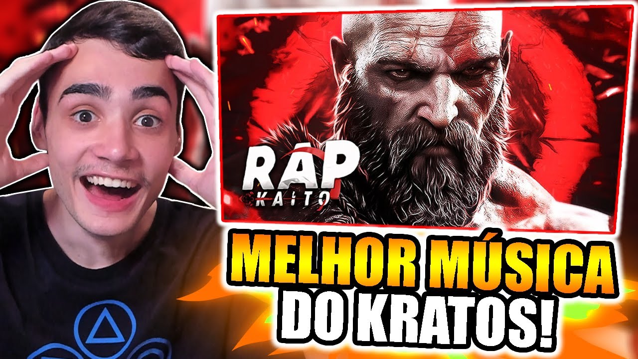 (MINHA FAVORITA DO DROP!) REACT | Kratos (God of War) - Fantasma de Esparta | Kaito