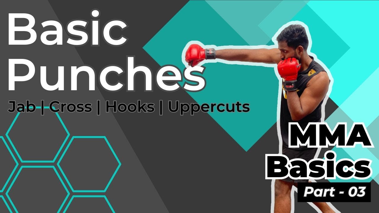 How to throw punches - Jab | Cross | Hooks | Uppercuts | MMA Basics Part-03 | MMA Education In Tamil