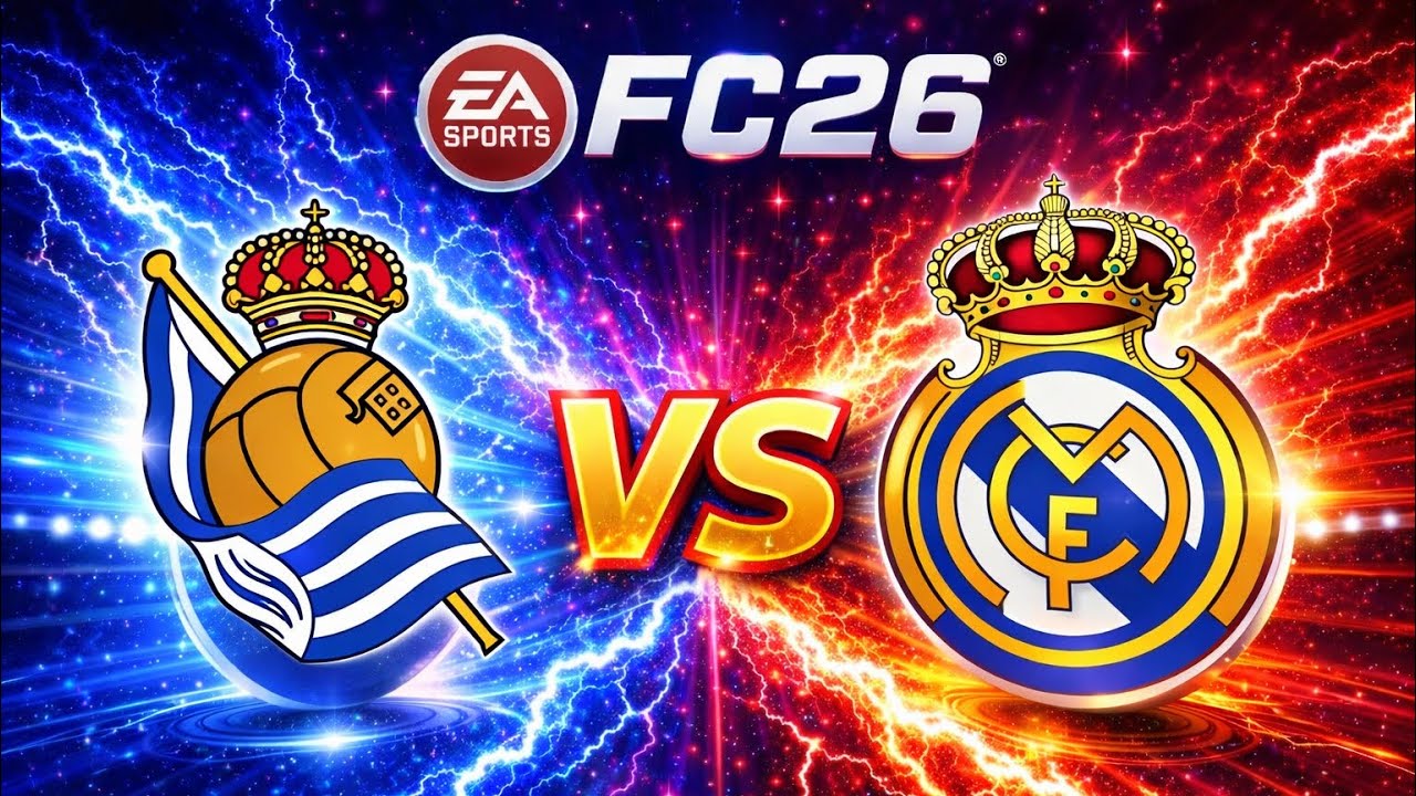 Real Sociedad vs Real Madrid - Full Match Gameplay | EA SPORTS FC 26