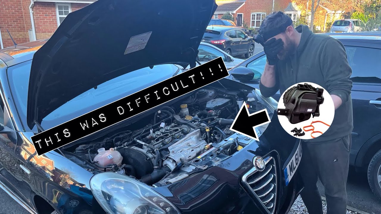 UK’s “Cheapest” Alfa Romeo Giulietta Gets EGR Cooler Replacement | WHAT A JOB!?!?!