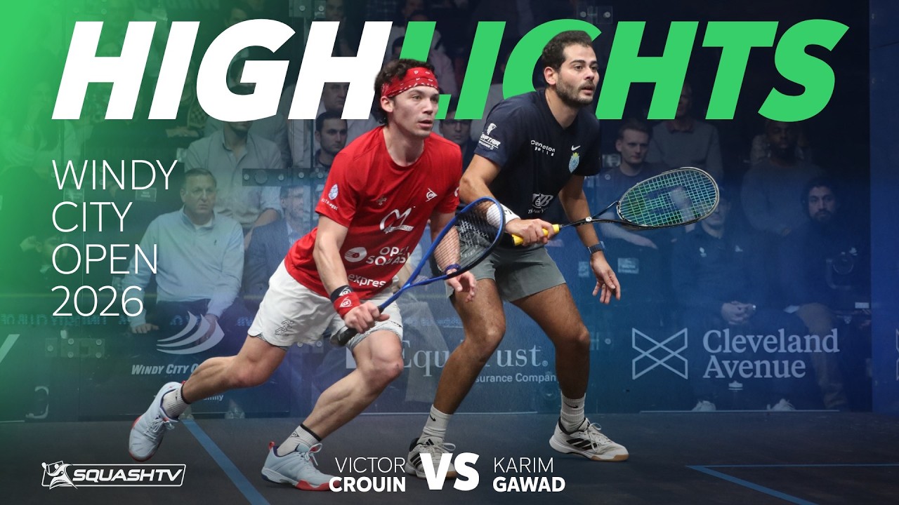 🇪🇬 Gawad v Crouin 🇫🇷 | Windy City Open 2026 | QUARTER FINAL HIGHLIGHTS