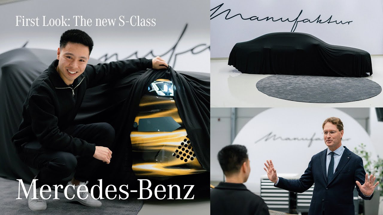 The new S-Class: Exclusive first look with CEO Ola Källenius