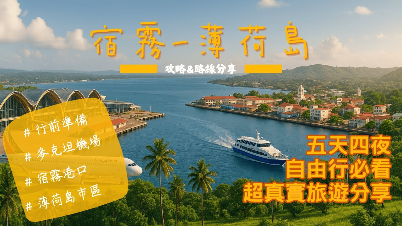 『2025 宿霧薄荷島 Day 1』攻略 ＆路線分享 I 五天四夜 I 情侶 I 自由行 I 完整費用大公開