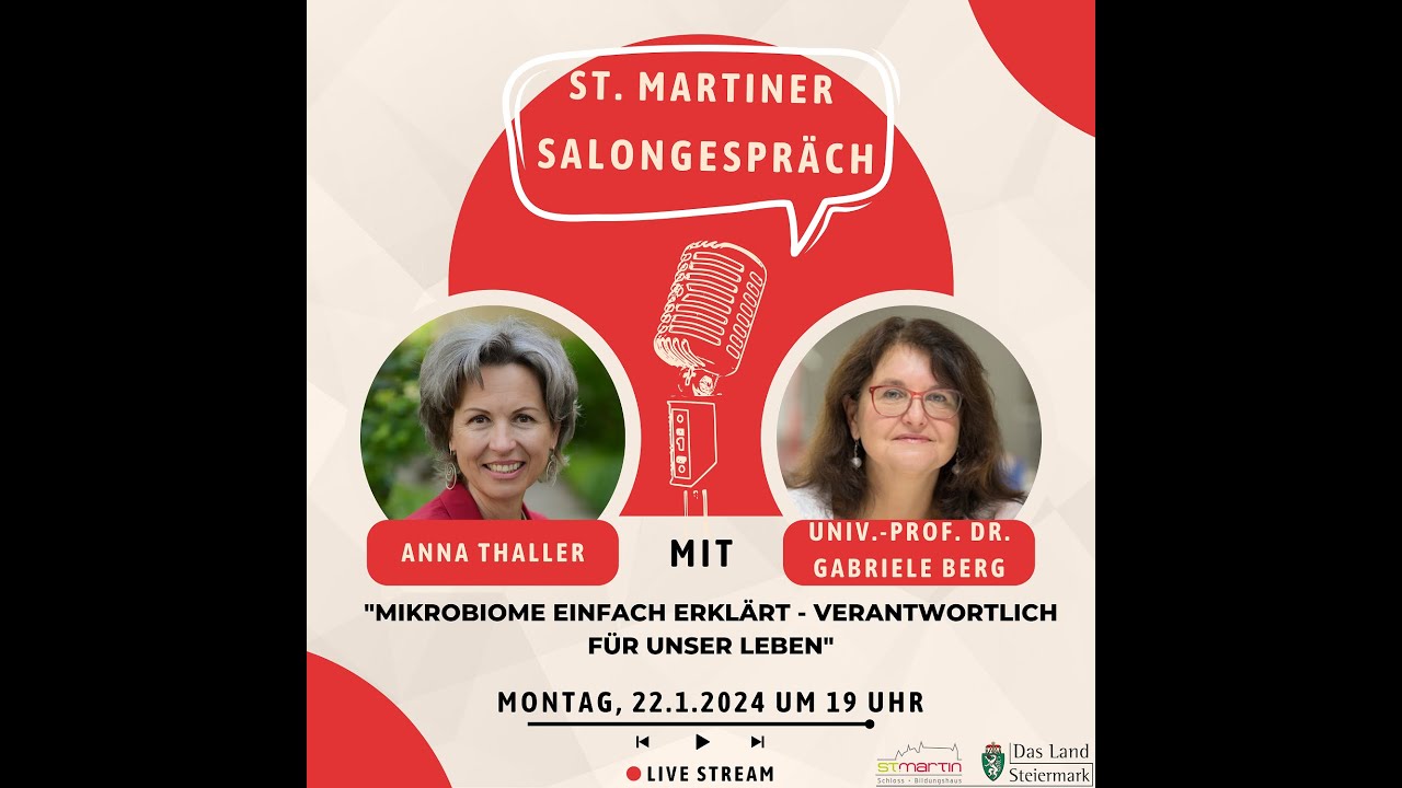 Salongespräch mit Univ.-Prof.in Dr.in Gabriele Berg