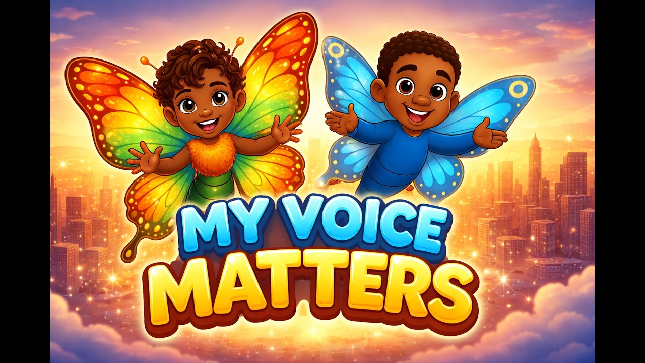My Voice Matters | Empowerment Song for Kids 🦋