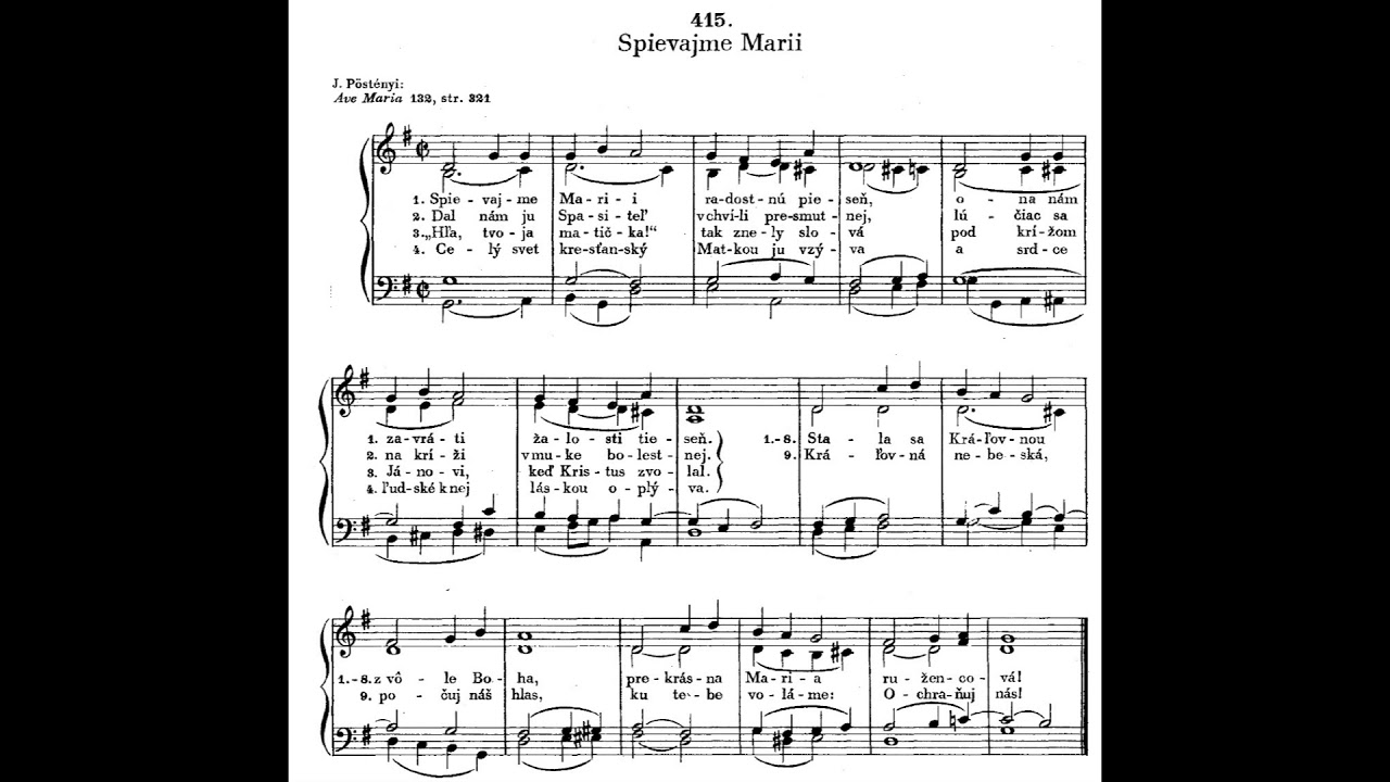 JKS 415 - Spievajme Márii