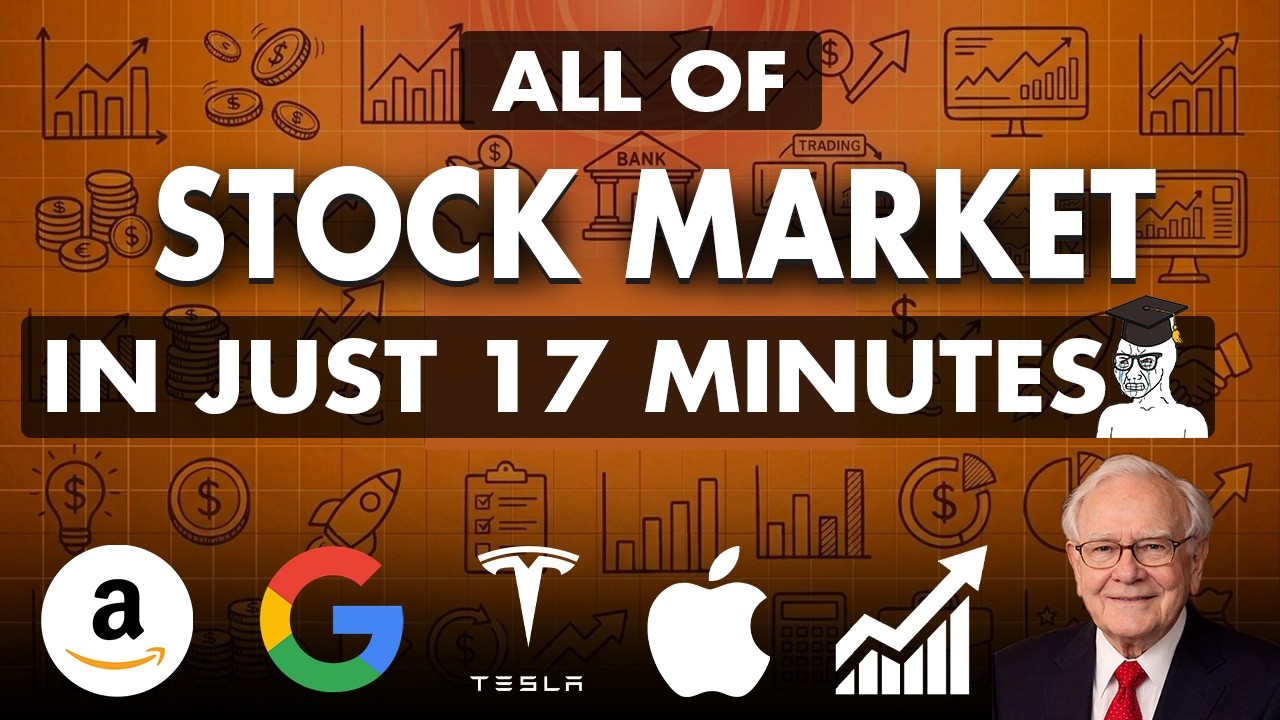 ALL OF THE STOCK MARKET Explained in 20 Minutes