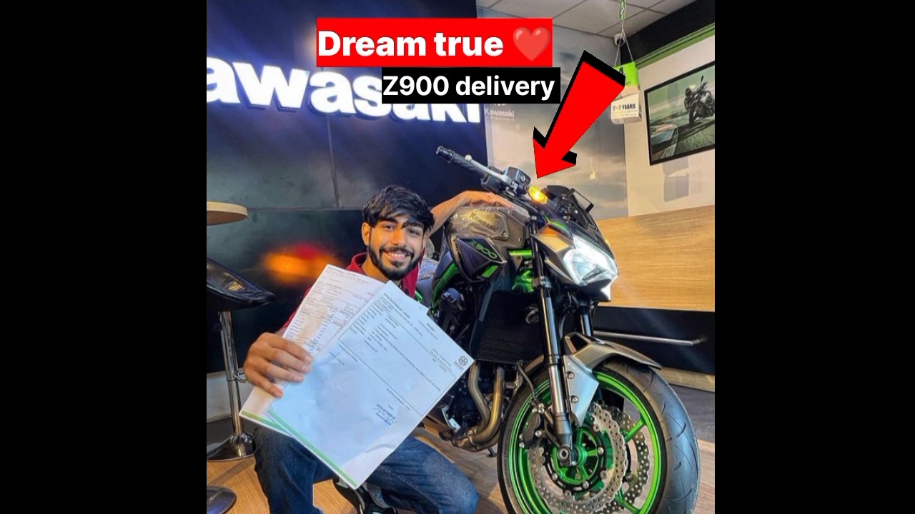 The wild wolf 🥰 z900 delivery #shorts #youtubeshorts                     #thewildwolf