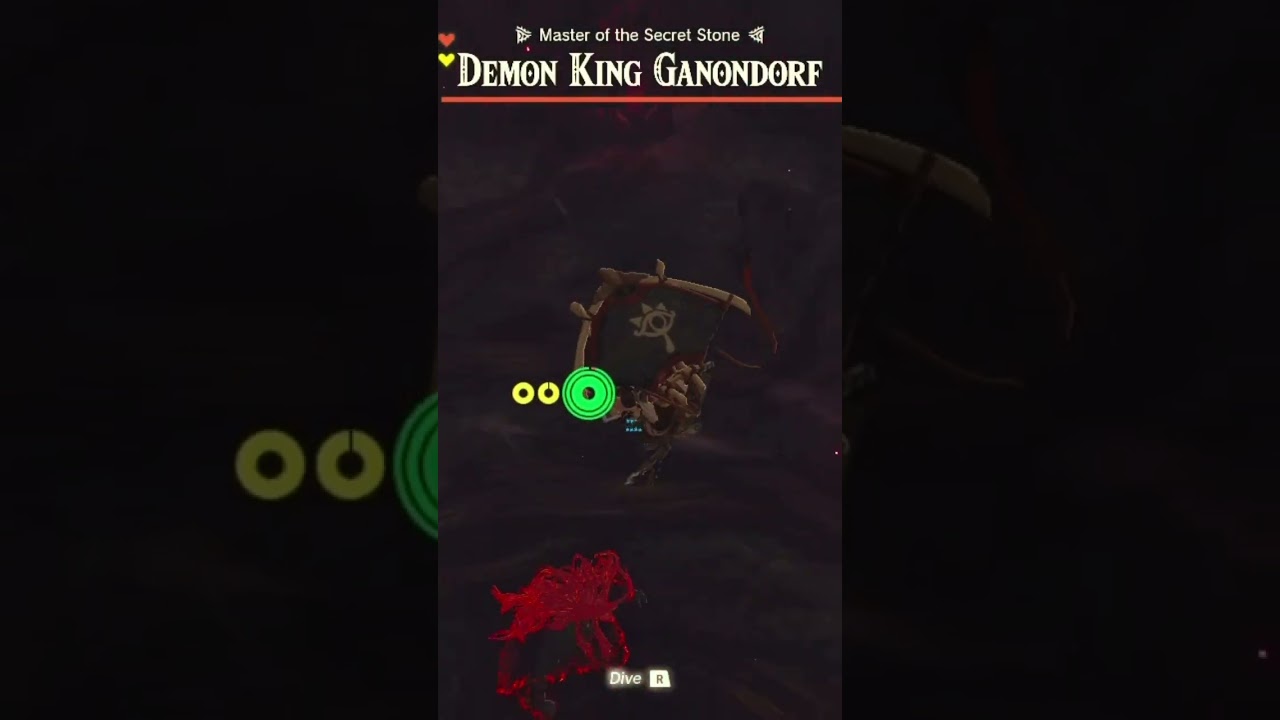 Too scared to fight Ganon. So, I did this. 😅😭✌🏻 