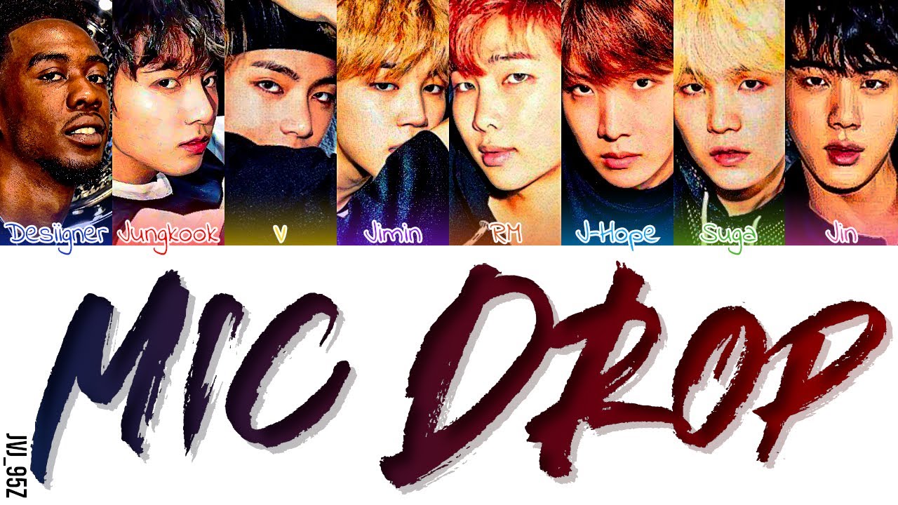 BTS(방탄소년단) - MIC DROP (Ft. Desiigner) (Colour Coded Lyrics Han/Rom/Eng)