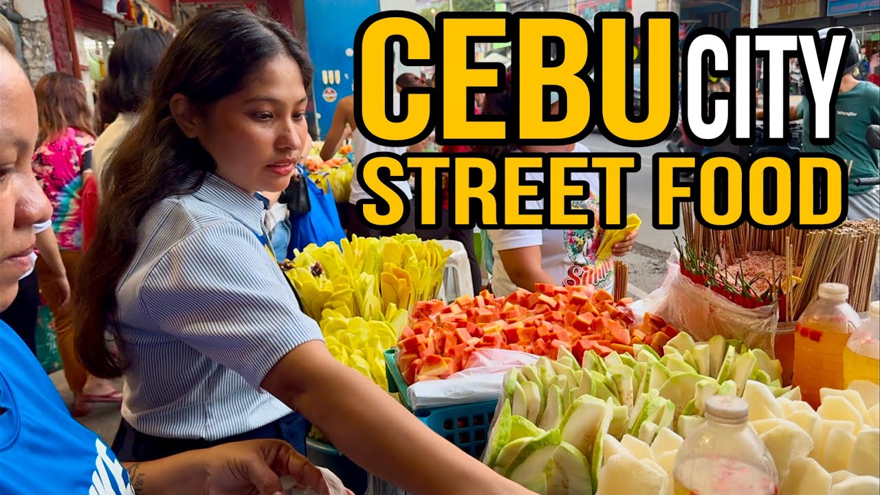 Philippines Street Food Tour in Cebu City | Food Tour Around the Streets of Colon Cebu City
