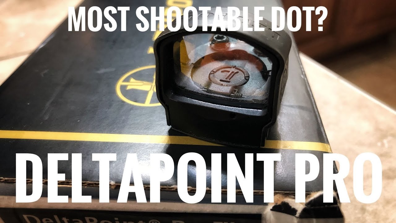 Leupold Deltapoint Pro - Is it the most shootable rugged red dot?