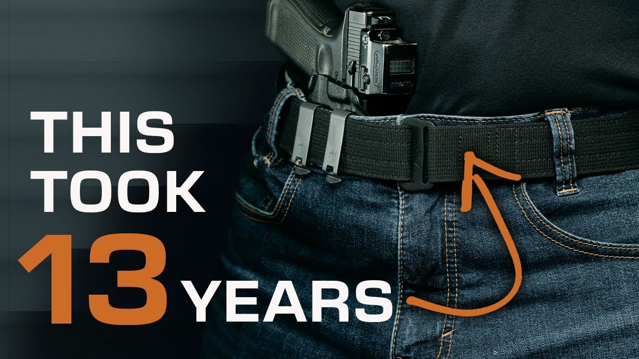 The problem with concealed carry belts (and how I fixed it)