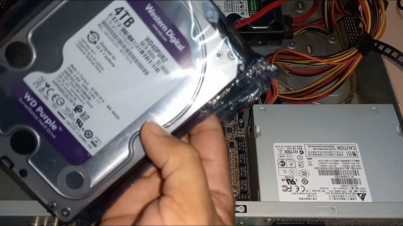 Install Another HDD on NVR DS 7716NI ST