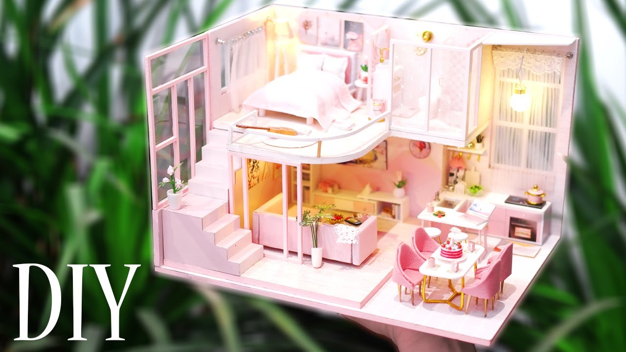 DIY Miniature Dollhouse Kit || Encounter - Duplex Apartment - Relaxing Satisfying Video