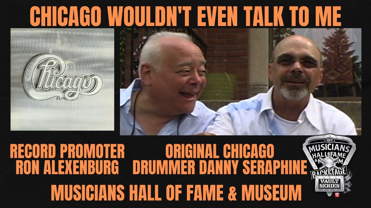 Ron Alexenburg and Danny Seraphine talk about their history.