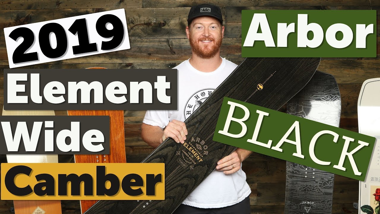 2019 Arbor Element Black Camber Wide Snowboard Review