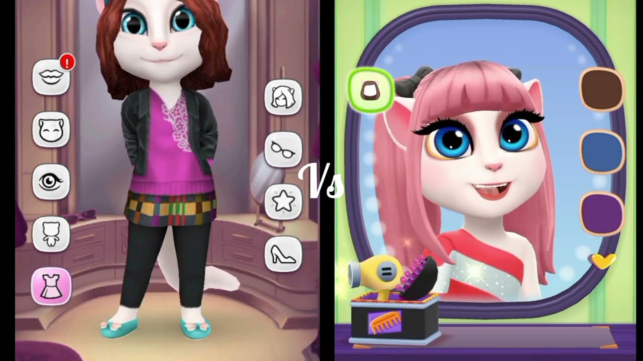 My Talking Angela vs My Talking Angela 2 – Full Comparison!Angela 1 vs Angela 2– Which One Is Better