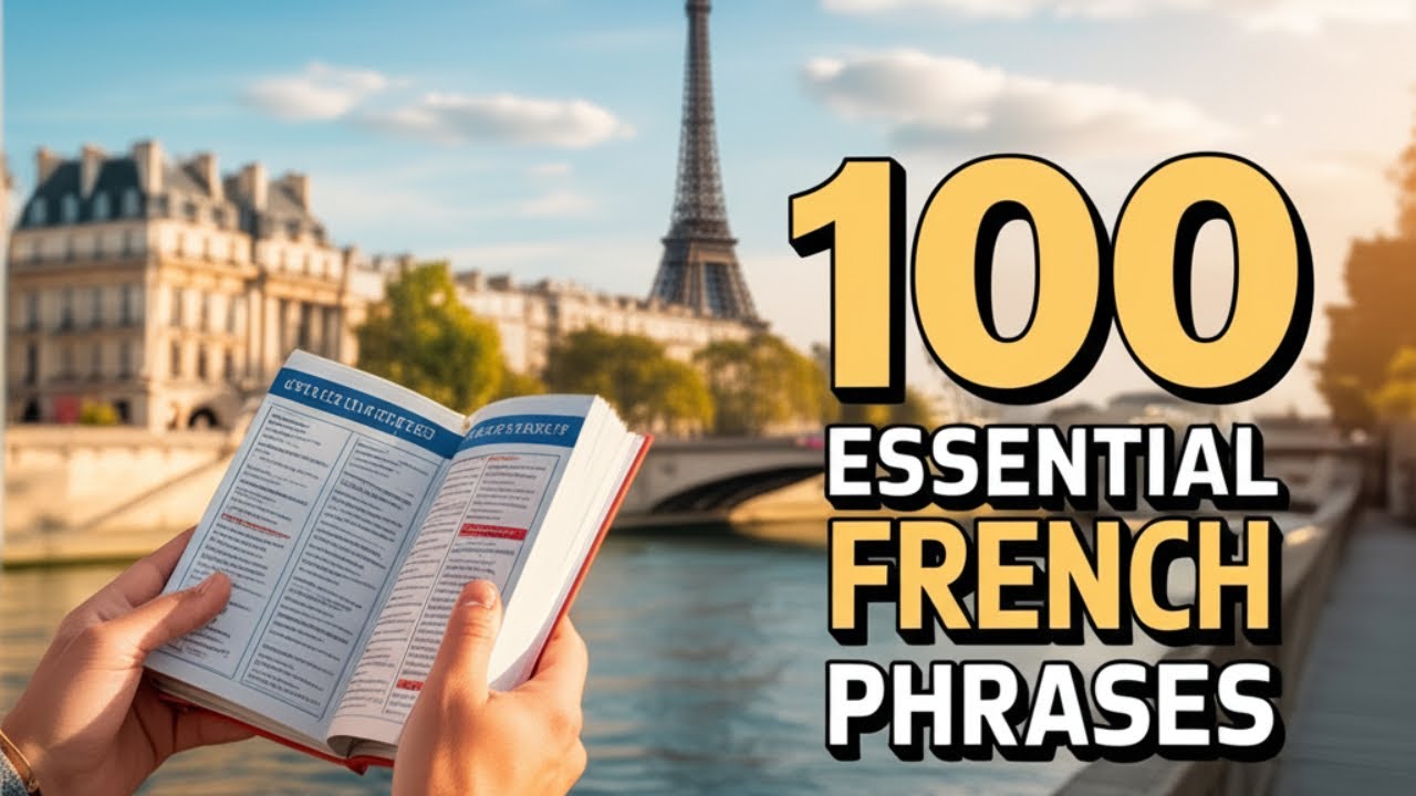 100 Essential FRENCH Phrases for Visiting PARIS