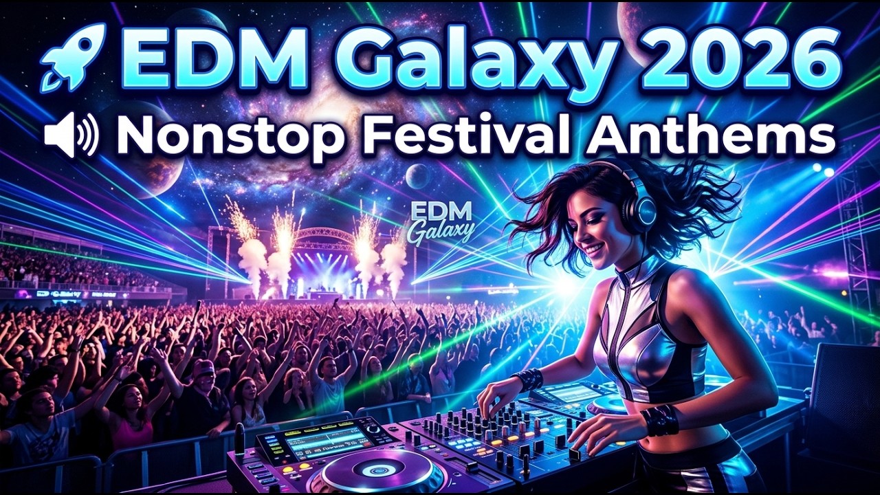 🚀 EDM Galaxy 2026 🔊 Nonstop Festival Anthems