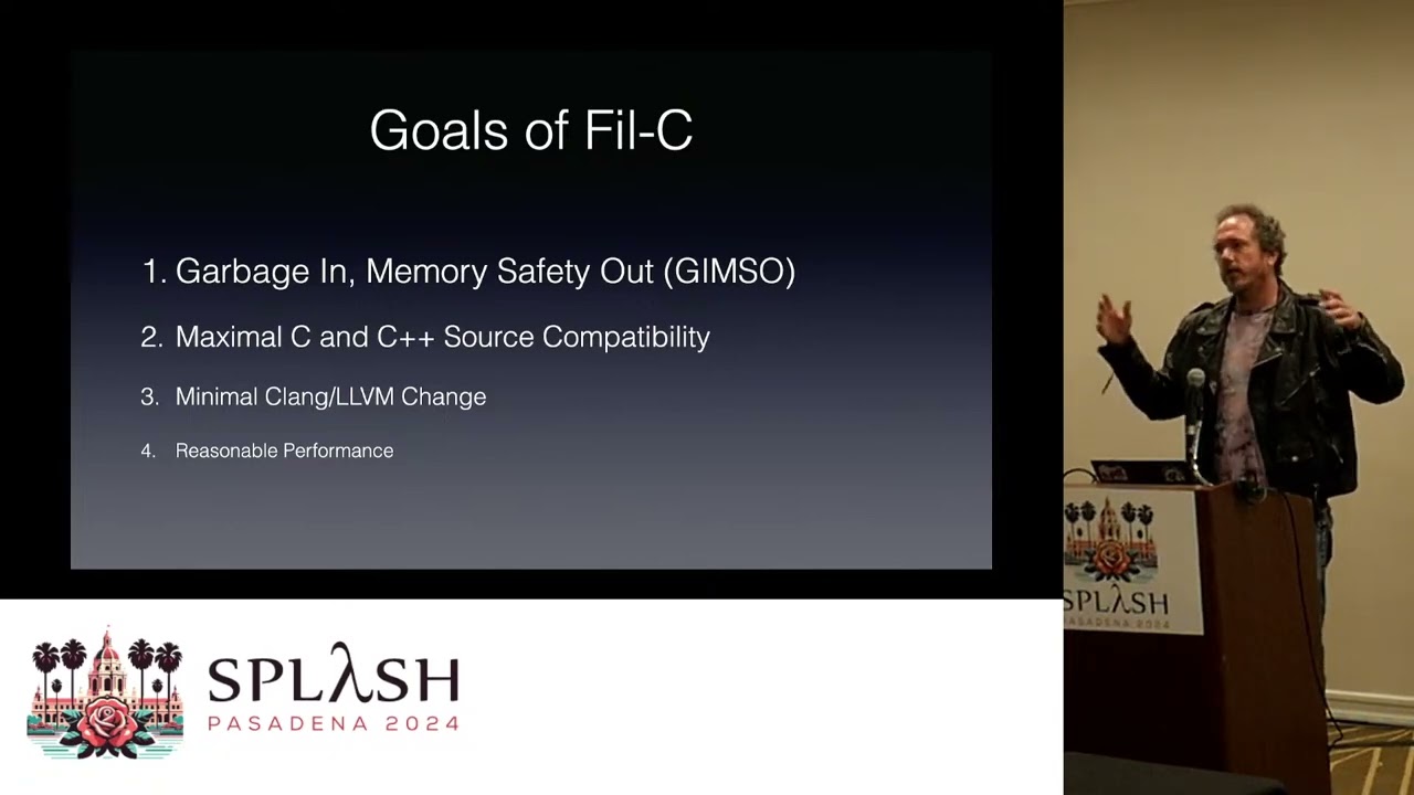 Fil-C: memory safety with fanatical C/C++ compatibility (boosted audio)