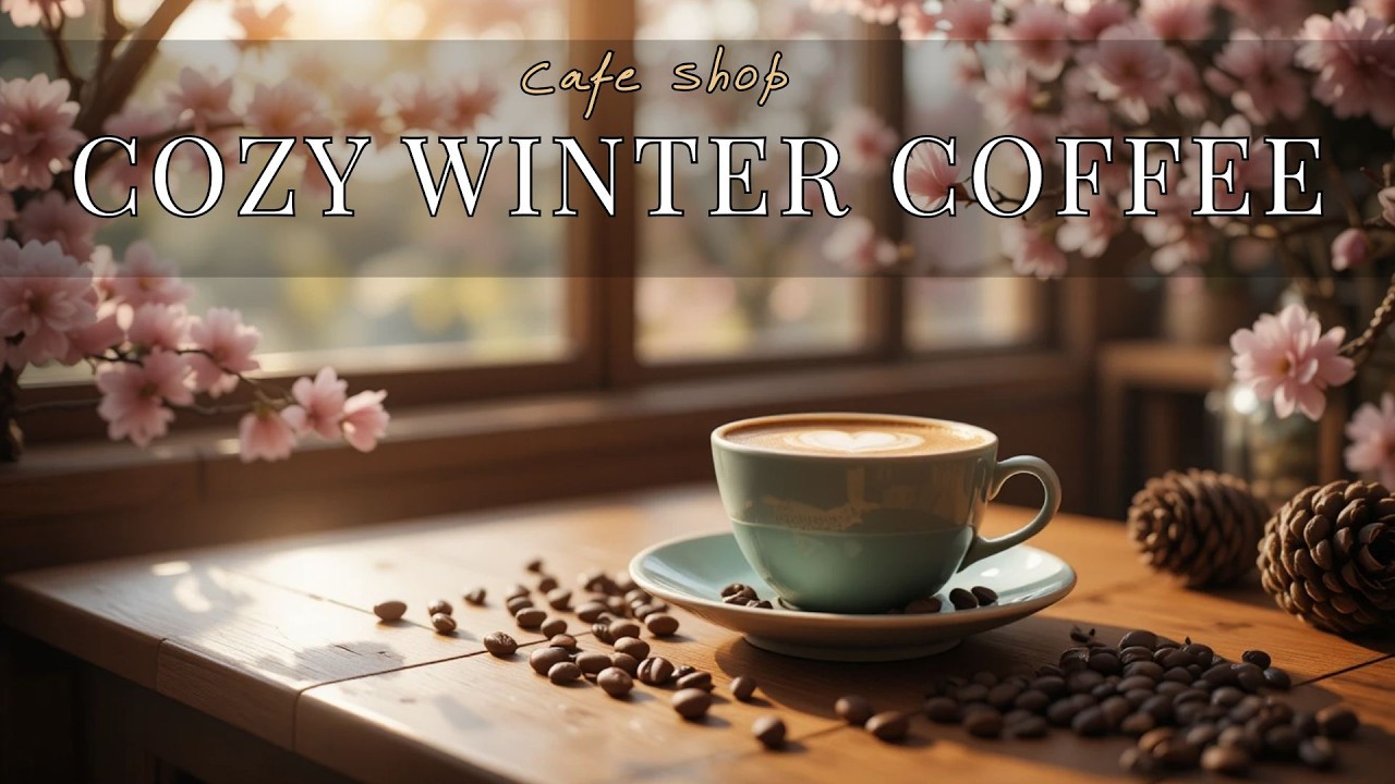 Cozy Spring Morning Coffee ☕🌸 Relaxing Cafe Ambience & Soft Nature Sounds