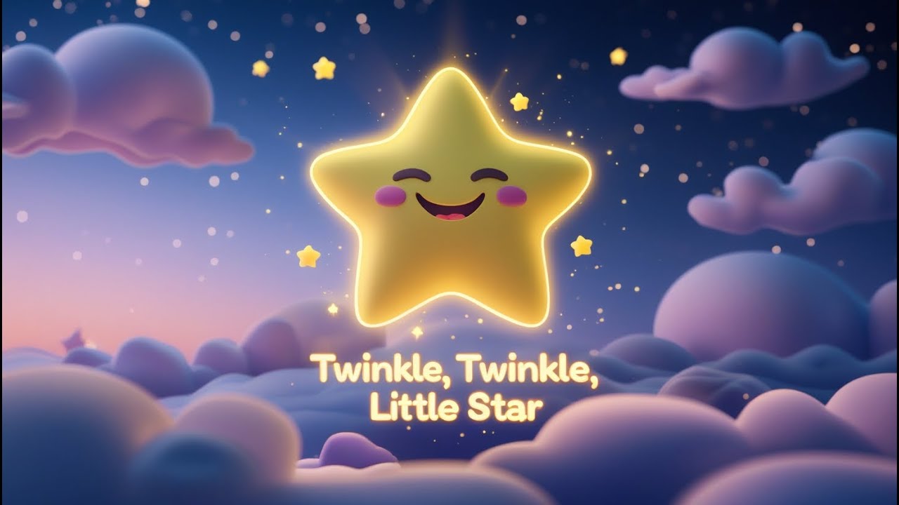 Twinkle Twinkle Little Star baby sleep song with magical melody