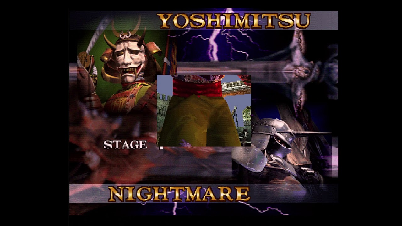 Soulcalibur 1Yoshimitsu (ARCADE) Real Hardware Framemeister