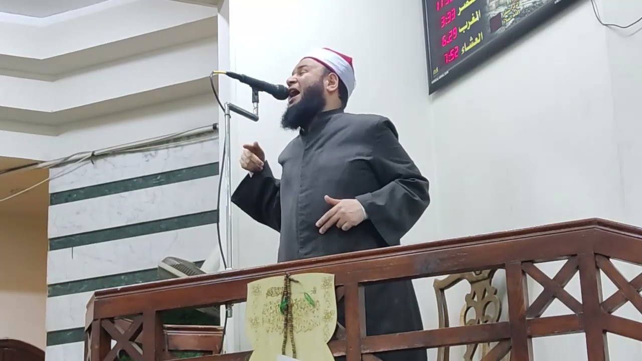 النبي المعلم من خطبة الجمعة - الشيخ طه محمود طه