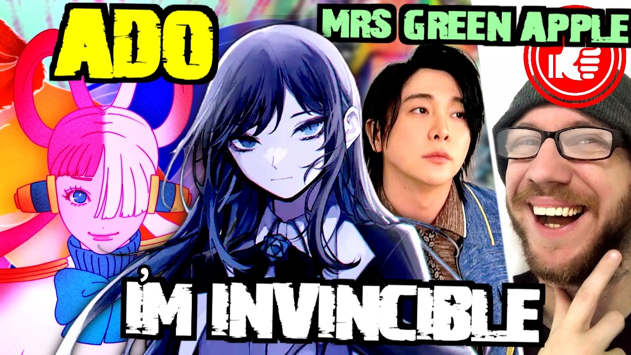【Ado】 ⚔️ I'M INVINCIBLE ...reaction to both ADO and MRS GREEN APPLE「 私は最強 from ONE PIECE FILM RED 」