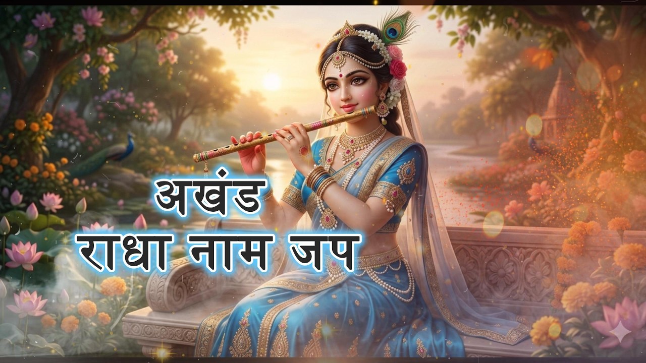🔴 LIVE: Radha Radha Jaap | 24x7 Akhand Radha Naam Dhun | Shree Radha Rani Bhajan |  राधा नाम जाप