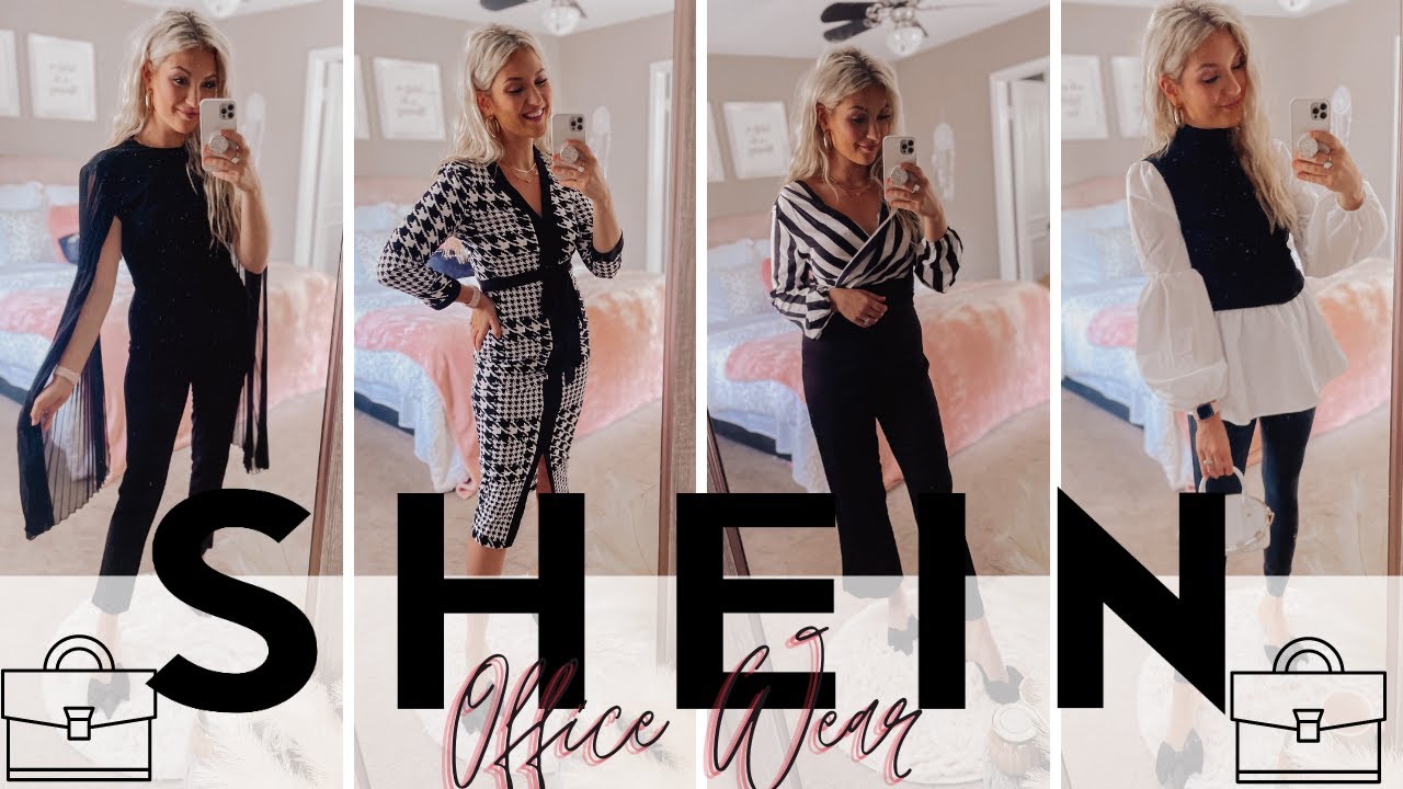 SHEIN OFFICE WEAR / WORK ATTIRE TRY-ON HAUL || KIKI MORABITO