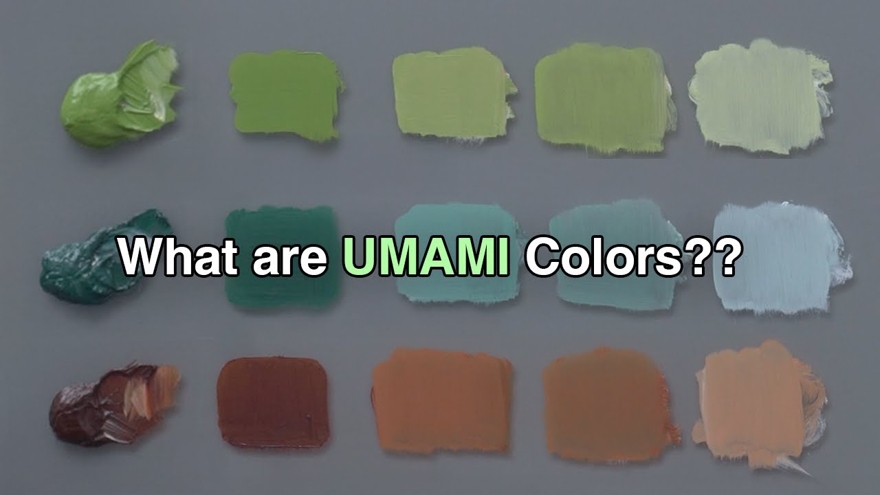 What are Umami Colors? How do they make My Paintings Come Alive?